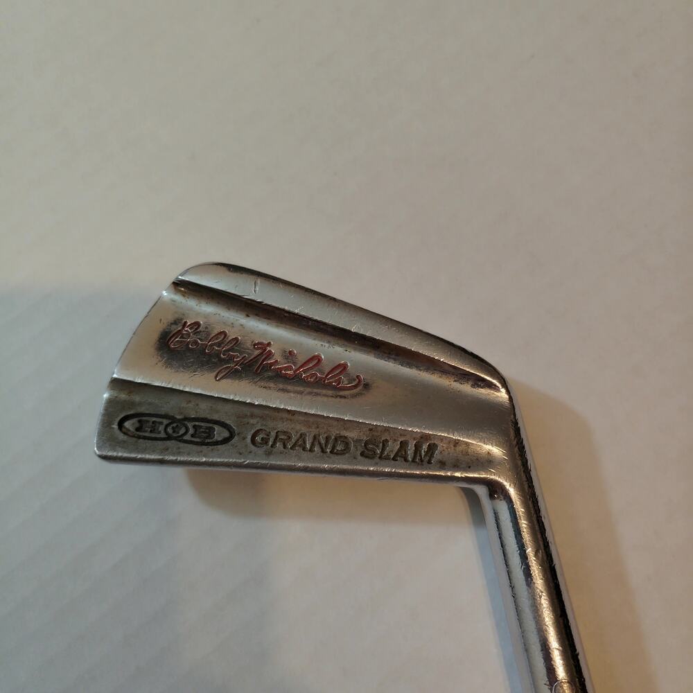 Vintage H&B Bobby Nichols Grand Slam Thor Levelume 2 Iron Golf Club Right Hand